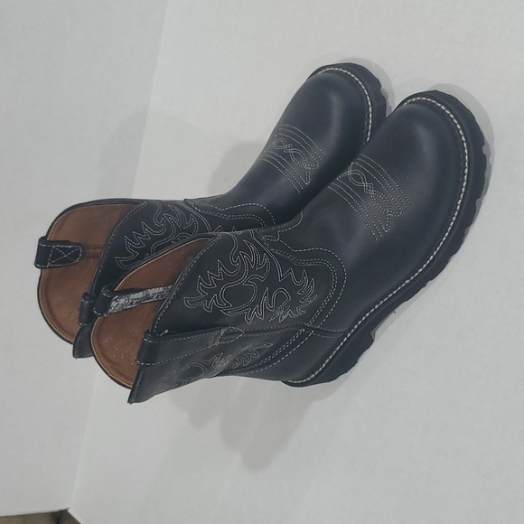 Ariat Shoes - Ariat Fatbaby Black Leather Western Boots Women’s Size 10 Model 1000833
